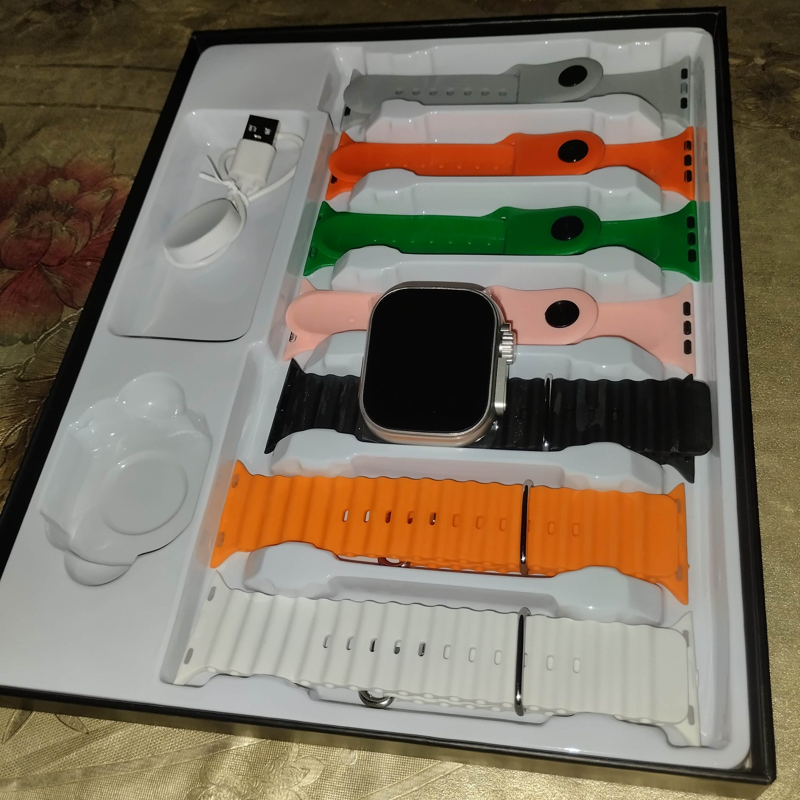 S100 7+1 Smart Watch,2.01β infinite HD display, Bluetooth calling, you can switch your look anytime. - Image 4